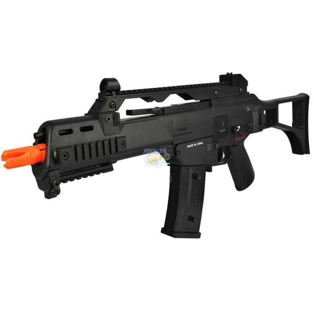 Rifle Airsoft Elétrico H&K G36C Bivolt 6mm - AEG12