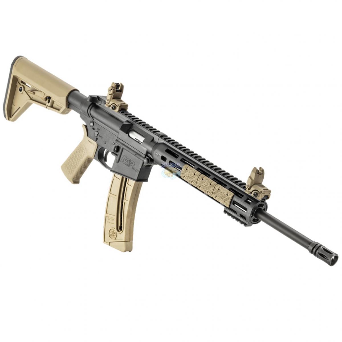 Rifle Smith And Wesson Mandp 15 22 Sport Moe Sl Fde Cal 22lr 25 Tiros