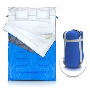 Saco De Dormir Nautika Kuple Casal Azul